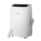Devanti Portable Air Conditioner, White, 12000BTU, Energy-Efficient, Quiet, 3-in-1 Cooling with Remote & Timer