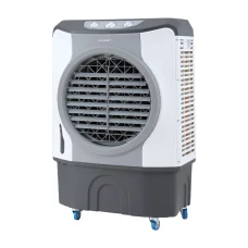 Devanti Evaporative Air Cooler, 45L, White/Blue, 67x42x102cm, 3-in-1 Cooler/Humidifier/Purifier