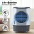 Devanti Evaporative Air Cooler, 45L, White/Blue, 67x42x102cm, 3-in-1 Cooler/Humidifier/Purifier