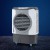 Devanti Evaporative Air Cooler, 45L, White/Blue, 67x42x102cm, 3-in-1 Cooler/Humidifier/Purifier