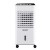 Devanti Evaporative Air Cooler Conditioner, 6L, Black & White, 27x30x60cm, 4-in-1 Humidifier & Purifier,