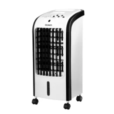 Devanti Evaporative Air Cooler Humidifier, 4L Tank, Black & White, 24x26x57cm, Energy-Efficient, Remote Control