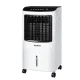 Devanti Evaporative Air Cooler Conditioner, 8L Tank, Black & White, 3-Speed, with Remote Control and Ioniser