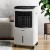 Devanti Evaporative Air Cooler Conditioner, 8L Tank, Black & White, 3-Speed, with Remote Control and Ioniser