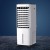 Devanti 12L Evaporative Air Cooler Conditioner, White & Black, 70W, 3-in-1 Function, Remote Control, Energy-Saving