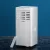 Devanti Portable Air Conditioner 7000BTU 3-in-1 Cooling Fan Dehumidifier, Remote, Timer, for 10-15m² Rooms, White