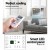 Devanti Window Air Conditioner 2.7kW, White - Energy Efficient Cooling with Remote, Timer, and Sleep Mode