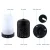 Devanti Ultrasonic Aroma Diffuser, Iron Art, 160ml, Black - 4-in-1 Humidifier, Purifier, Night Light, Aromatherapy