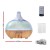 Devanti 400ml 3D Glass Aroma Diffuser - Ultrasonic Humidifier, Purifier, 7-Colour LED Night Light, Remote Control