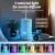 Devanti Ultrasonic Aroma Diffuser 100ml - Geometric Iron Design, 7-Colour LED, Quiet Operation, Auto-Off, Dual Mist Modes Devanti Ultrasonic Aroma Diffuser 100ml - Geometric Iron Design, 7-Colour LED, Quiet Operation, Auto-Off, Dual Mist Modes