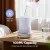 Devanti Ultrasonic Aroma Diffuser 100ml - Geometric Iron Design, 7-Colour LED, Quiet Operation, Auto-Off, Dual Mist Modes Devanti Ultrasonic Aroma Diffuser 100ml - Geometric Iron Design, 7-Colour LED, Quiet Operation, Auto-Off, Dual Mist Modes