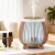 Devanti Ultrasonic Aroma Diffuser 140ml LED, Textured Deep Wood Design, 7-Colour Light, 4-in-1 Humidifier & Purifier Devanti Ultrasonic Aroma Diffuser 140ml LED, Textured Deep Wood Design, 7-Colour Light, 4-in-1 Humidifier & Purifier