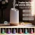 Devanti 200ml Ultrasonic Aroma Diffuser - LED Lights, Whisper-Quiet, Dark Wood Grain, 7-Colour Night Light, 18cm Devanti 200ml Ultrasonic Aroma Diffuser - LED Lights, Whisper-Quiet, Dark Wood Grain, 7-Colour Night Light, 18cm