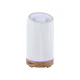 Devanti 200ml Ultrasonic Aroma Diffuser - LED Lights, Whisper-Quiet, Dark Wood Grain, 7-Colour Night Light, 18cm