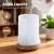 Devanti 200ml Ultrasonic Aroma Diffuser - LED Lights, Whisper-Quiet, Dark Wood Grain, 7-Colour Night Light, 18cm Devanti 200ml Ultrasonic Aroma Diffuser - LED Lights, Whisper-Quiet, Dark Wood Grain, 7-Colour Night Light, 18cm