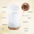Devanti 200ml Ultrasonic Aroma Diffuser - LED Lights, Whisper-Quiet, Dark Wood Grain, 7-Colour Night Light, 18cm Devanti 200ml Ultrasonic Aroma Diffuser - LED Lights, Whisper-Quiet, Dark Wood Grain, 7-Colour Night Light, 18cm