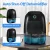 Devanti Dehumidifier 600ML Black Mini Air Purifier with Quiet Peltier Technology, Compact and Energy Efficient Design