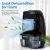 Devanti Dehumidifier 600ML Black Mini Air Purifier with Quiet Peltier Technology, Compact and Energy Efficient Design
