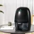 Devanti Dehumidifier 600ML Black Mini Air Purifier with Quiet Peltier Technology, Compact and Energy Efficient Design