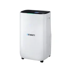 Devanti 20L Dehumidifier Air Purifier, White – 3-in-1 Dehumidifier, Fan & Clothes Dryer with 6.5L Tank & Timer