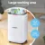 Devanti 20L Dehumidifier Air Purifier, White – 3-in-1 Dehumidifier, Fan & Clothes Dryer with 6.5L Tank & Timer