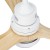 Devanti 52" Ceiling Fan with AC Motor, LED Light, Remote Control, Light Wood Blades, 3 Speeds, Indoor/Outdoor Use