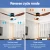 Devanti 52 Inch Dark Wood Ceiling Fan with DC Motor, Remote, 5 Speeds, LED Light & Timer – Indoor/Outdoor Use