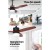 Devanti 52" Ceiling Fan with AC Motor, 3 Wooden Blades, LED Light, Remote, 3 Speeds, Quiet, Indoor/Outdoor Use
