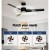 Devanti 52" Black Ceiling Fan with Quiet DC Motor, Remote, LED Light, 5 Speeds & Reverse Cycle for Indoor/Outdoor Use
