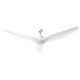 Devanti 64 Inch Ceiling Fan DC Motor with LED Light, Remote Control, 5 Speeds, Reverse Mode, White, Indoor/Outdoor Use
