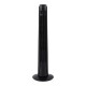 Devanti 93cm Tower Fan Oscillating 3 Speeds with Remote, Touch Panel, 7.5h Timer, Slim Black Design, 50W Power