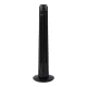 Devanti 93cm Tower Fan Oscillating 3 Speeds with Remote, Touch Panel, 7.5h Timer, Slim Black Design, 50W Power