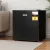 Devanti 31L Compact Upright Freezer, Freestanding Vertical Design, Black, Energy Efficient with Reversible Door