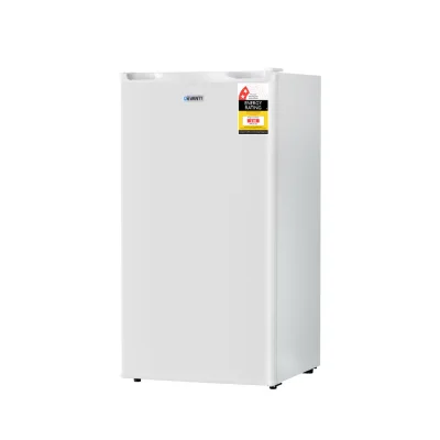 Devanti 81L Upright Freezer Fridge White - Compact, Quiet, Energy-Efficient with Fast-Freezing & Adjustable Temperature