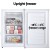 Devanti 81L Upright Freezer Fridge White - Compact, Quiet, Energy-Efficient with Fast-Freezing & Adjustable Temperature