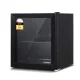 Devanti 46L Bar Fridge, Glass Door Black - Compact, Energy-Efficient, 5 Settings, Eco-Friendly, Adjustable Shelves
