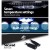 Devanti 98L Black Bar Fridge with Glass Door, Adjustable Shelves, LED Light, Lock, and Eco-Friendly Refrigerant