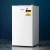 Devanti Bar Fridge, White, 95L - Compact & Portable, Energy-Efficient with Twin Temperature Zones & Eco-Friendly Design