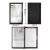 Devanti 105L Bar Fridge - Black Glass Door Mini Fridge with Adjustable Shelves, LED Light, and 6 Temp Settings