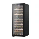 Devanti 80 Bottle Dual Zone Wine Fridge Cooler, Compressor, UV Glass Door, Digital Control, Black, No-Frost