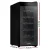 Devanti Wine Fridge Cooler, Thermoelectric, 12 Bottle Capacity, Black, 50x25.3x64.5cm, UV-Resistant, Silent Operation