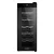 Devanti Wine Fridge Cooler, Thermoelectric, 12 Bottle Capacity, Black, 50x25.3x64.5cm, UV-Resistant, Silent Operation