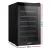 Devanti Wine Fridge Cooler, Thermoelectric, 28-Bottle Capacity, Black, 43x52x74.5cm, UV-Resistant, Silent Operation