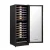 Devanti Dual Zone Wine Fridge Cooler - 128 Bottle Capacity, Compressor Cooling, LED Lighting, UV-Resistant Door