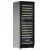 Devanti Dual Zone Wine Fridge Cooler 154 Bottle Capacity, Wooden Shelves, UV Glass Door, Digital Control, Black