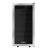 Devanti 42-Bottle Wine Fridge Cooler - UV Glass, LED Lighting, Silent Compressor, No Frost, Black, 87cm x 59cm x 55cm
