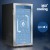 Devanti 42-Bottle Wine Fridge Cooler - UV Glass, LED Lighting, Silent Compressor, No Frost, Black, 87cm x 59cm x 55cm