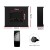 Devanti Electric Fireplace 2000W Black MDF Mantel with 3D Flame Effect, Remote Control, Timer & Thermostat