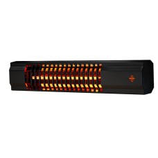 Devanti Infrared Heater, Iron, 65x6x13.5cm, Black, 2000W - Energy-Efficient, Indoor/Outdoor, Remote Controlled Devanti Infrared Heater, Iron, 65x6x13.5cm, Black, 2000W - Energy-Efficient, Indoor/Outdoor, Remote Controlled