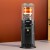 Devanti Outdoor Gas Patio Heater, Stainless Steel, 10kW, Black, Eco-Friendly, Safe, Heats Up to 20m², Ideal for Cafés